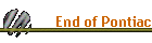 End of Pontiac